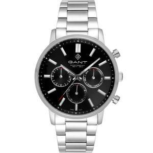 GANT East Hill Multifunction Black Dial 42.5mm Silver Stainless Steel Bracelet G191001 - 49951