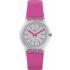 SWATCH Fluo Pinky Three Hands 34mm Pink Silicon Strap GE256 - 0