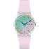 SWATCH Ultrarose 34mm White Silicon Strap GE714 - 0