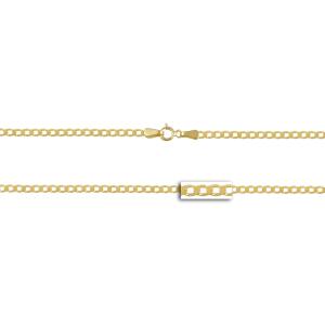 ΑΛΥΣΙΔΑ Λαιμού Κουρμέτ Μασίφ Κ14 55cm Κίτρινο Χρυσό GM060Y-K14.55 - 42530