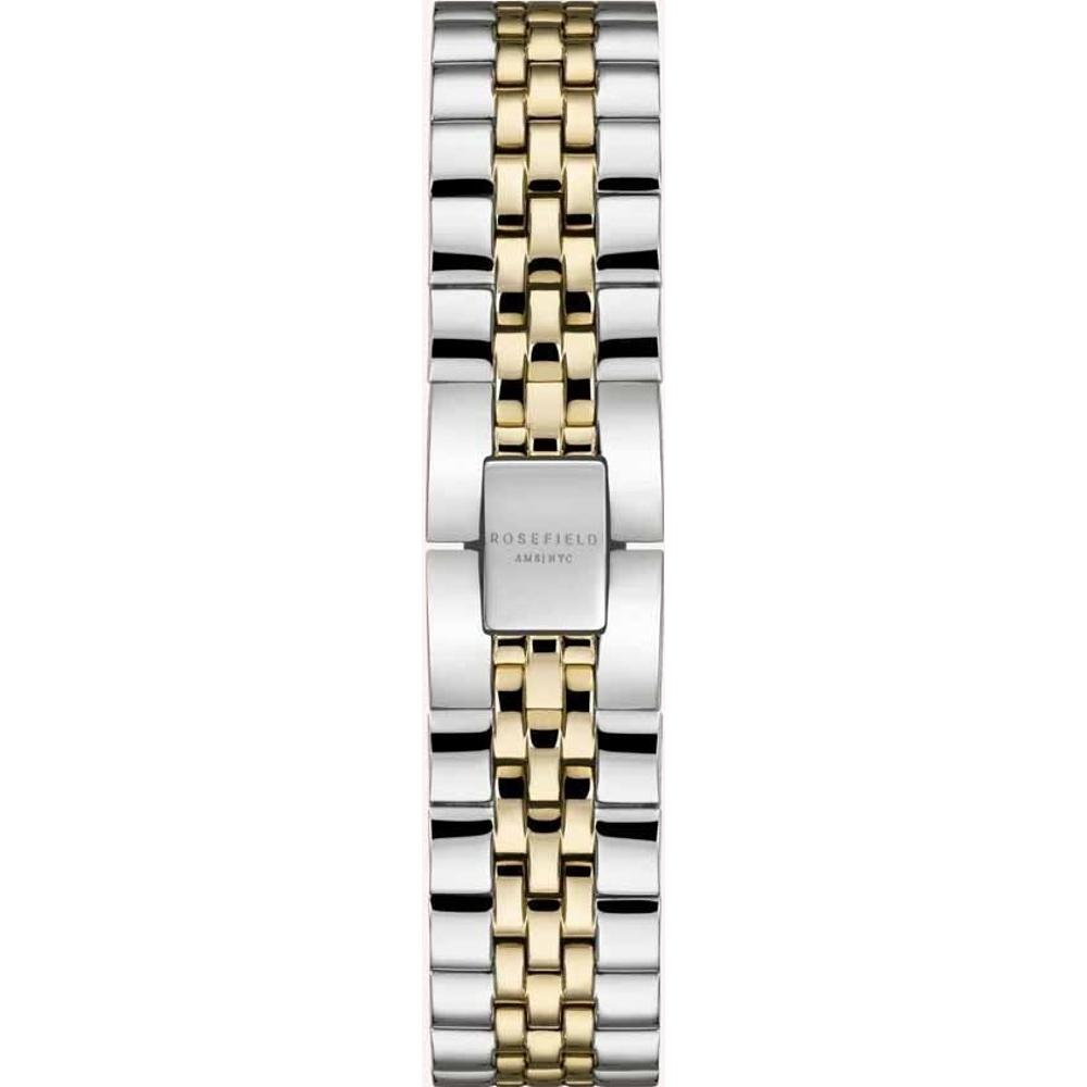 ROSEFIELD The Small Edit 26mm Two Tone Silver & Gold Stainless Steel Bracelet 26SGD-269