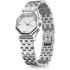 ROSEFIELD Gemme Silver Dial 21.5 x 27.5mm Silver Stainless Steel Bracelet GWSSS-G04 - 1