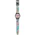 SWATCH Composition In Oval With Color Planes 1 Three Hands 34mm Multicolor Silicon Strap GZ350 - 1