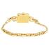 HAMILTON American Classic Lady's Vintage White Pearl Dial 15x19mm Gold Stainless Steel Bracelet H31231113 - 3
