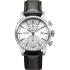 HAMILTON American Classic Spirit of Liberty Auto Chrono Silver Dial 42mm Silver Stainless Steel Black Leather Strap H32416781 - 0