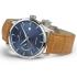 HAMILTON Jazzmaster Power Reserve Auto Blue Dial 42mm Silver Stainless Steel Brown Leather Strap H32635541 - 2