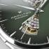 HAMILTON Jazzmaster Open Heart Auto Green Dial 40mm Silver Stainless Steel Brown Leather Strap H32675560 - 4