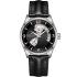 HAMILTON Jazzmaster Open Heart Auto Black Dial 42mm Silver Stainless Steel Black Leather Strap H32705731 - 0