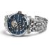 HAMILTON Jazzmaster Skeleton Auto Blue Dial 40mm Silver Stainless Steel Bracelet H42535141 - 1