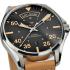 HAMILTON Khaki Aviation Pilot Day Date Auto Black Dial 46mm Silver Stainless Steel Brown Leather Strap H64725531 - 4