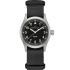 HAMILTON Khaki Field Quartz Black Dial 38mm Silver Stainless Steel Black Fabric Strap H69401430 - 0