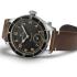 HAMILTON Khaki Aviation Pilot Pioneer Mechanical Black Dial 43mm Silver Stainless Steel Brown Leather Strap H76719530 - 2