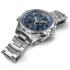HAMILTON Khaki Aviation X-Wind GMT Chrono Quartz Blue Dial 46mm Silver Stainless Steel Bracelet H77922141 - 1