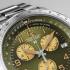 HAMILTON Khaki Aviation X-Wind GMT Chrono Quartz Green Dial 46mm Silver Stainless Steel Bracelet H77932160 - 3
