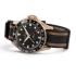 HAMILTON Khaki Navy Scuba Automatic GMT Black Dial 43mm Bronze and Titanium with Black Textile Strap H82565930 - 2