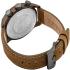 TIMBERLAND Henniker II Dual-Time Multifunction Beige Dial 46mm Bronze Alumimium Brown Strap TBL14816JLBN07 - 3
