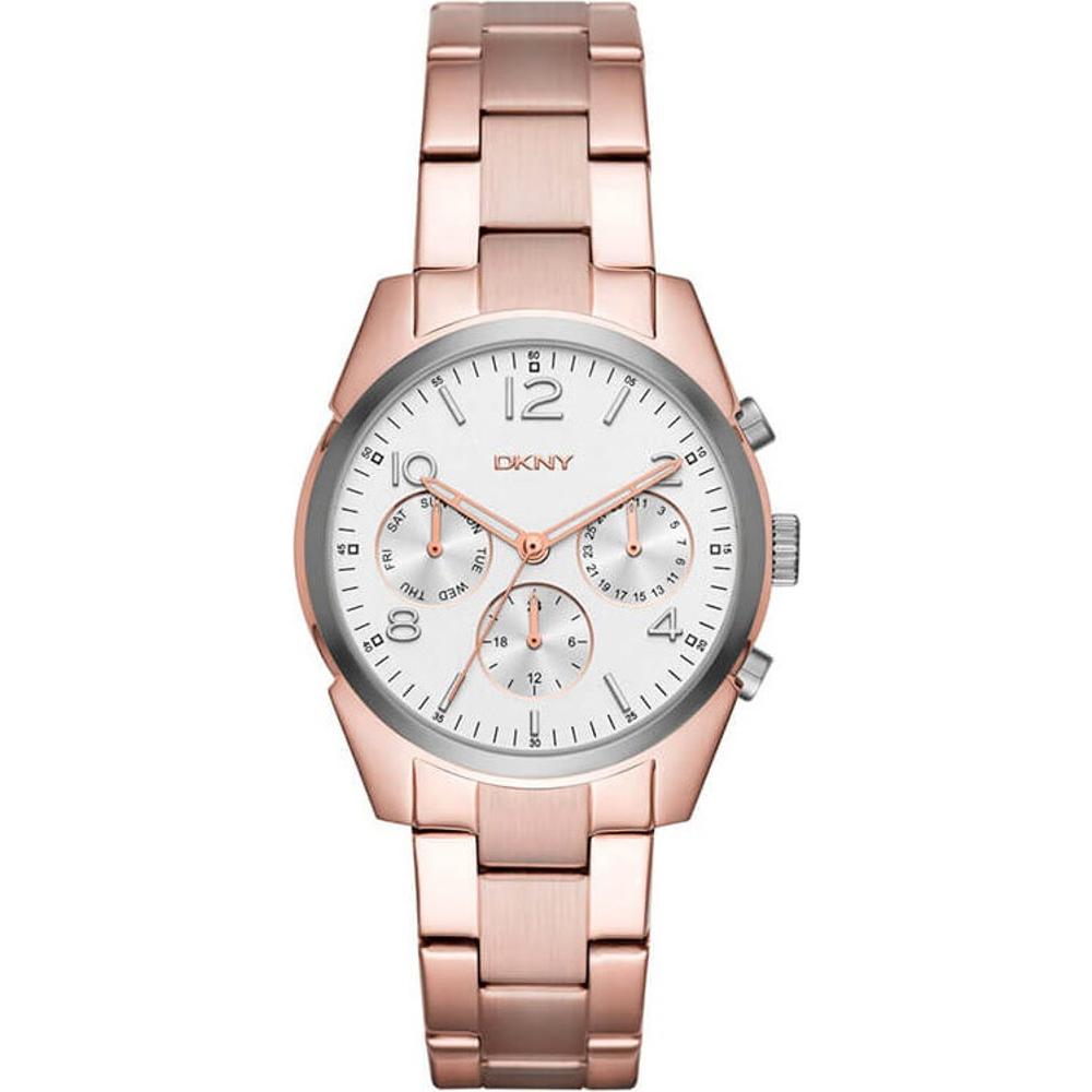 DKNY Crosby Chronograph 36mm Rose Gold Stainless Steel Bracelet NY2472