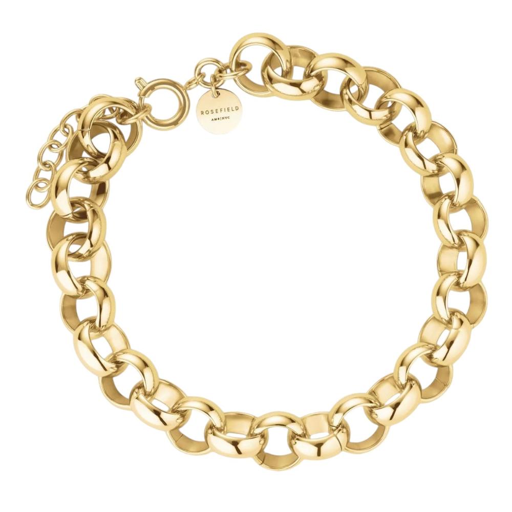 ROSEFIELD Chunky Bracelet Gold Stainless Steel JBCBG-J893