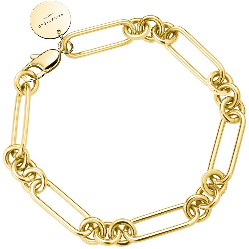ROSEFIELD Bold Chain Bracelet Gold Stainless Steel JBCCG-J609
