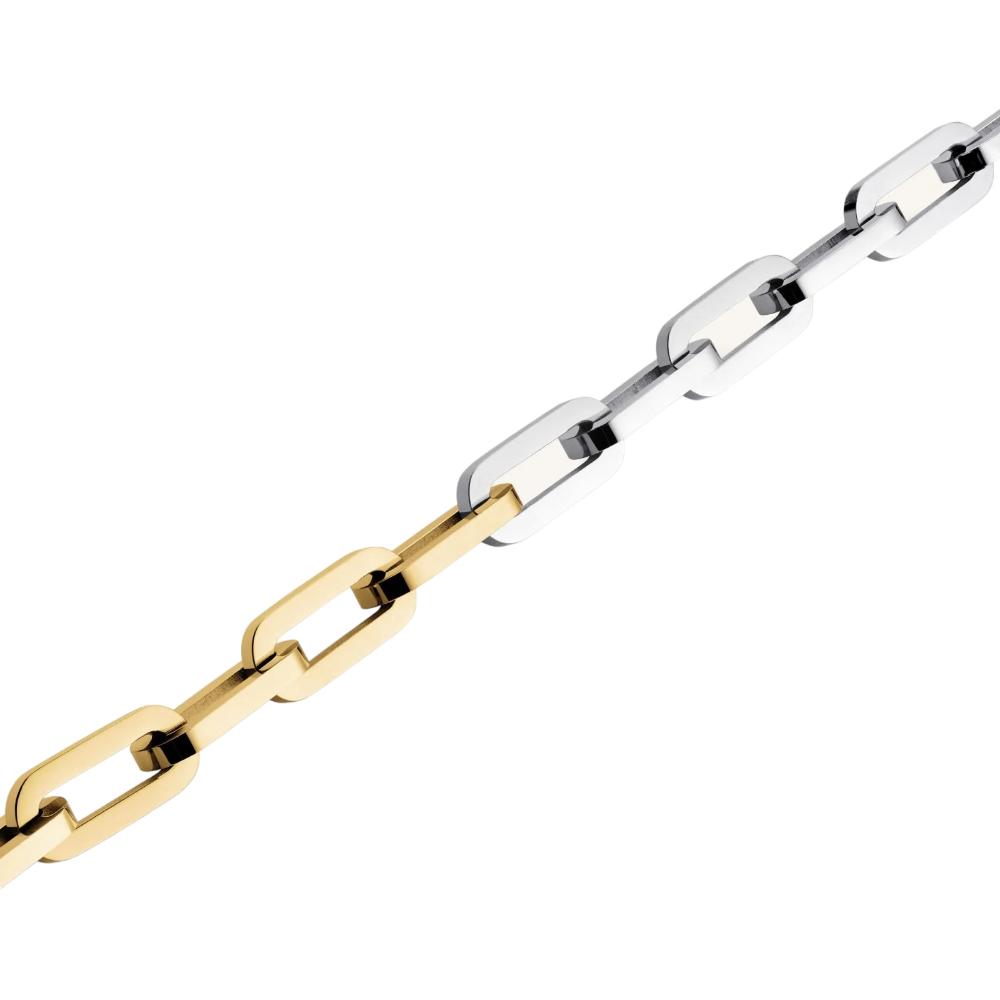 ROSEFIELD Duotone Chain Bracelet Stainless Steel JBDCG-J708