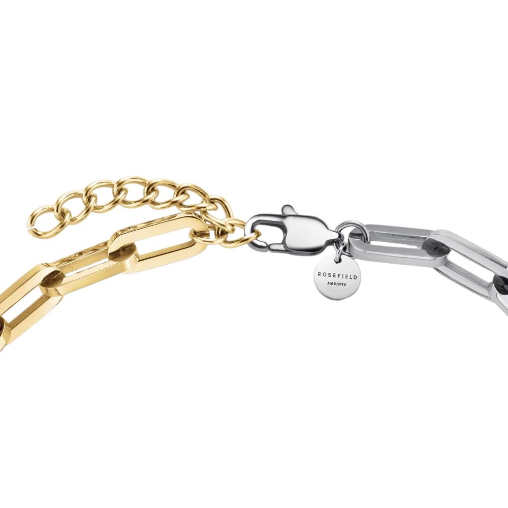 ROSEFIELD Duotone Chain Bracelet Stainless Steel JBDCG-J708
