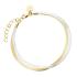 ROSEFIELD Duo Snake Bracelet Two Tone Gold Stainless Steel JBSCD-J677 - 0