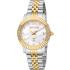 JUST CAVALLI Glam White Pearl Dial 32mm Two Tone Gold Stainless Steel Bracelet JC1L199M0055 - 0