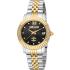 JUST CAVALLI Glam Black Dial 32mm Two Tone Gold Stainless Steel Bracelet JC1L199M0065 - 0