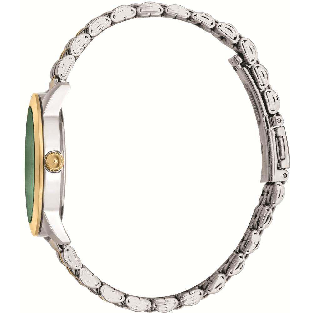 JUST CAVALLI Donna Set Green Dial 34mm Two Tone Gold Stainless Steel Bracelet Gift Set JC1L211M0295
