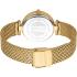 JUST CAVALLI Snake White Dial 32mm Gold Stainless Steel Mesh Bracelet JC1L240M0025 - 2