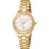 JUST CAVALLI Glam Crystals White Pearl Dial 30mm Gold Stainless Steel Bracelet Gift Set JC1L267M0055 - 1