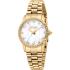 JUST CAVALLI Snake White MOP Dial 30mm Gold Stainless Steel Bracelet JC1L310M0065 - 0