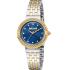 JUST CAVALLI Snake Gift Set Blue Dial 30mm Two Tone Gold Stainless Bracelet JC1L311M0065 - 1