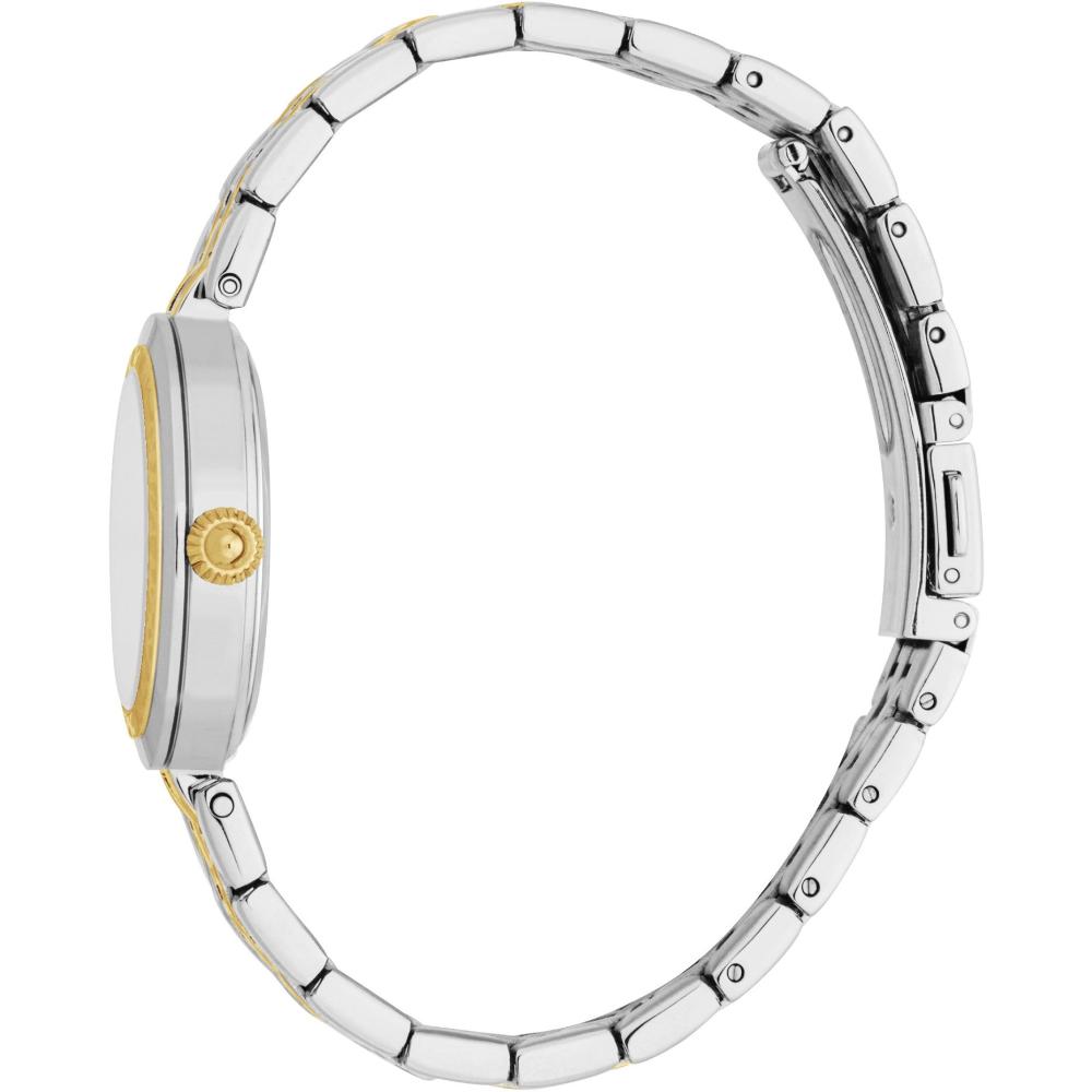 JUST CAVALLI Animalier Silver Dial 30mm Two Tone Gold Stainless Steel Bracelet JC1L314M0085