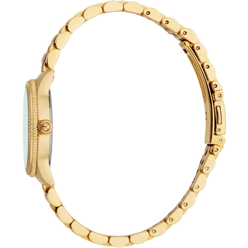 JUST CAVALLI Valentine's Gift Set Green Dial 30mm Gold Stainless Bracelet JC1L315M0065