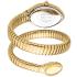 JUST CAVALLI Signature Snake Champagne Dial 23x32mm Gold Stainless Steel Bracelet JC1L322M0025 - 2