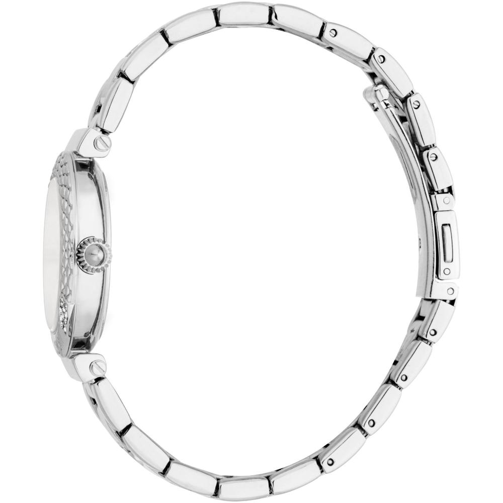 JUST CAVALLI Animalier Curiosa Gift Set Silver Dial 30mm Silver Stainless Steel Bracelet JC1L332M0045