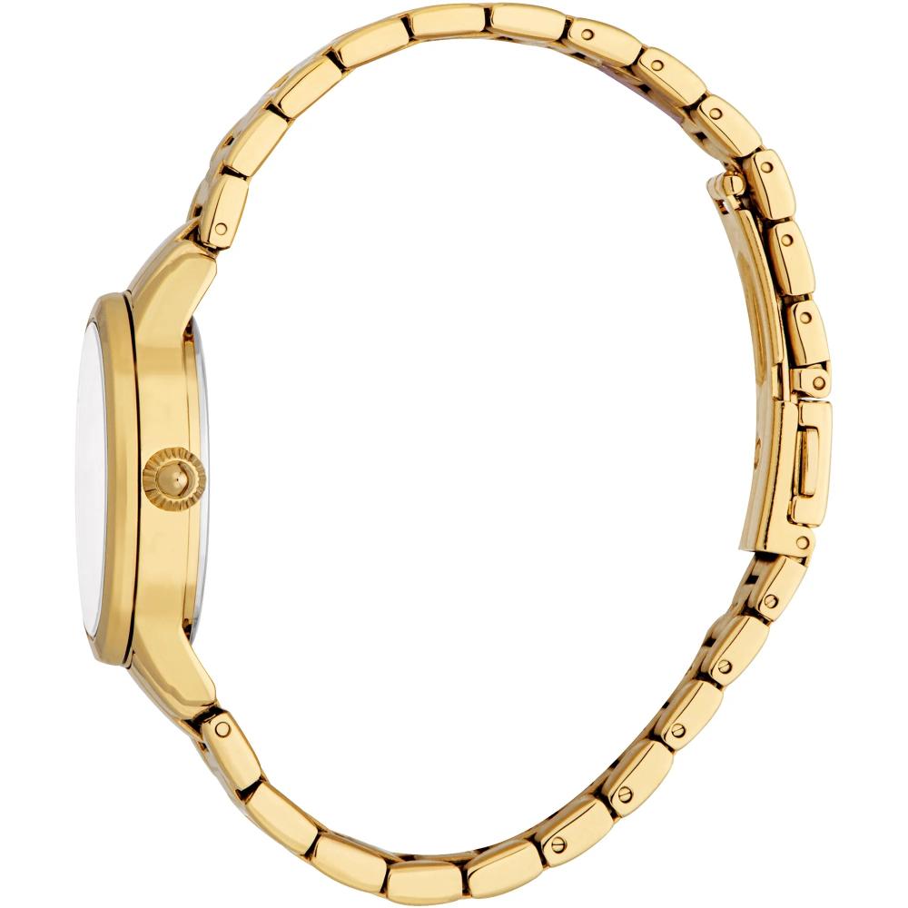 JUST CAVALLI Animalier Gift Set Silver Dial 30mm Gold Stainless Steel Bracelet JC1L334M0055