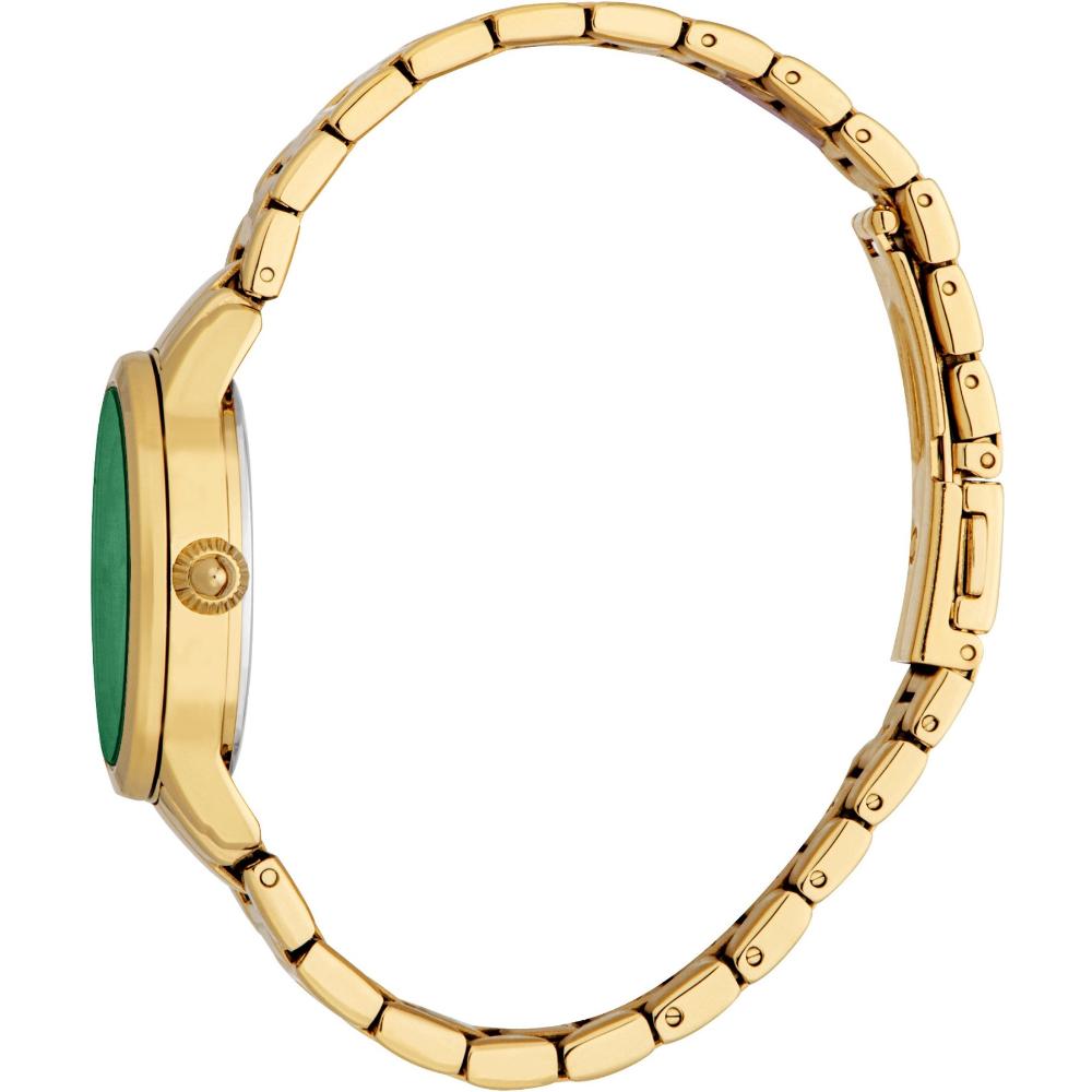 JUST CAVALLI Animalier Gift Set Green Dial 30mm Gold Stainless Steel Bracelet JC1L334M0065