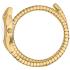 JUST CAVALLI Signature Snake Silver Dial 22x35mm Gold Stainless Steel Bracelet JC1L354M0025 - 1