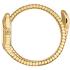 JUST CAVALLI Signature Snake Champagne Dial 22x28mm Gold Stainless Steel Bracelet JC1L356M0025 - 1