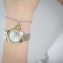 JUST CAVALLI Animalier Sublime Gift Set Silver Dial 30mm Two-Tone Gold Stainless Steel Bracelet JC1L360M0075-5