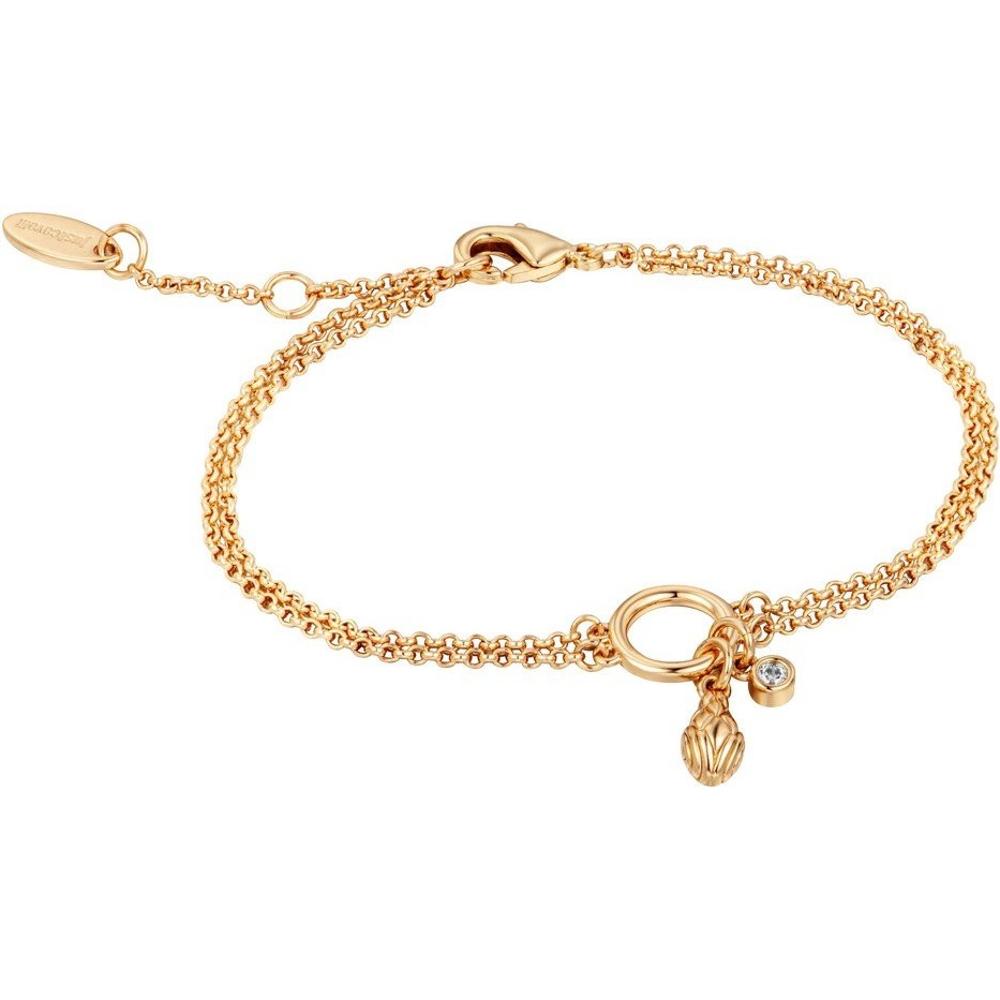 JUST CAVALLI Glam Gift Set White MOP Dial 32mm Gold Stainless Steel Bracelet JC1L361M0055