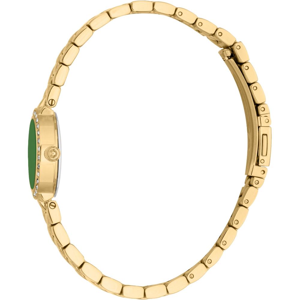 JUST CAVALLI Mini Serenata Green Dial 23mm Gold Stainless Steel Bracelet JC1L362M0065