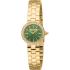 JUST CAVALLI Mini Serenata Green Dial 23mm Gold Stainless Steel Bracelet JC1L362M0065 - 0