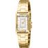 JUST CAVALLI Snake White Dial 20x27mm Gold Stainless Steel Bracelet JC1L364M0065 - 0