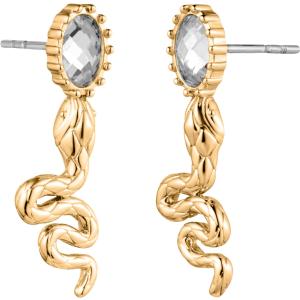 JUST CAVALLI Animalier Earrings Gold Stainless Steel With Cubic Zirconia JCER01553200 - 47776