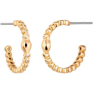 JUST CAVALLI Animalier Earrings Gold Stainless Steel with Cubic Zirconia JCER01893200 - 50889