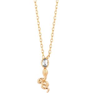 JUST CAVALLI Animalier Necklace Gold Stainless Steel with Cubic Zirconia JCNL01733200 - 40503