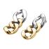 ROSEFIELD Duotone Chain Earrings  Stainless Steel JEDCG-J713 - 1